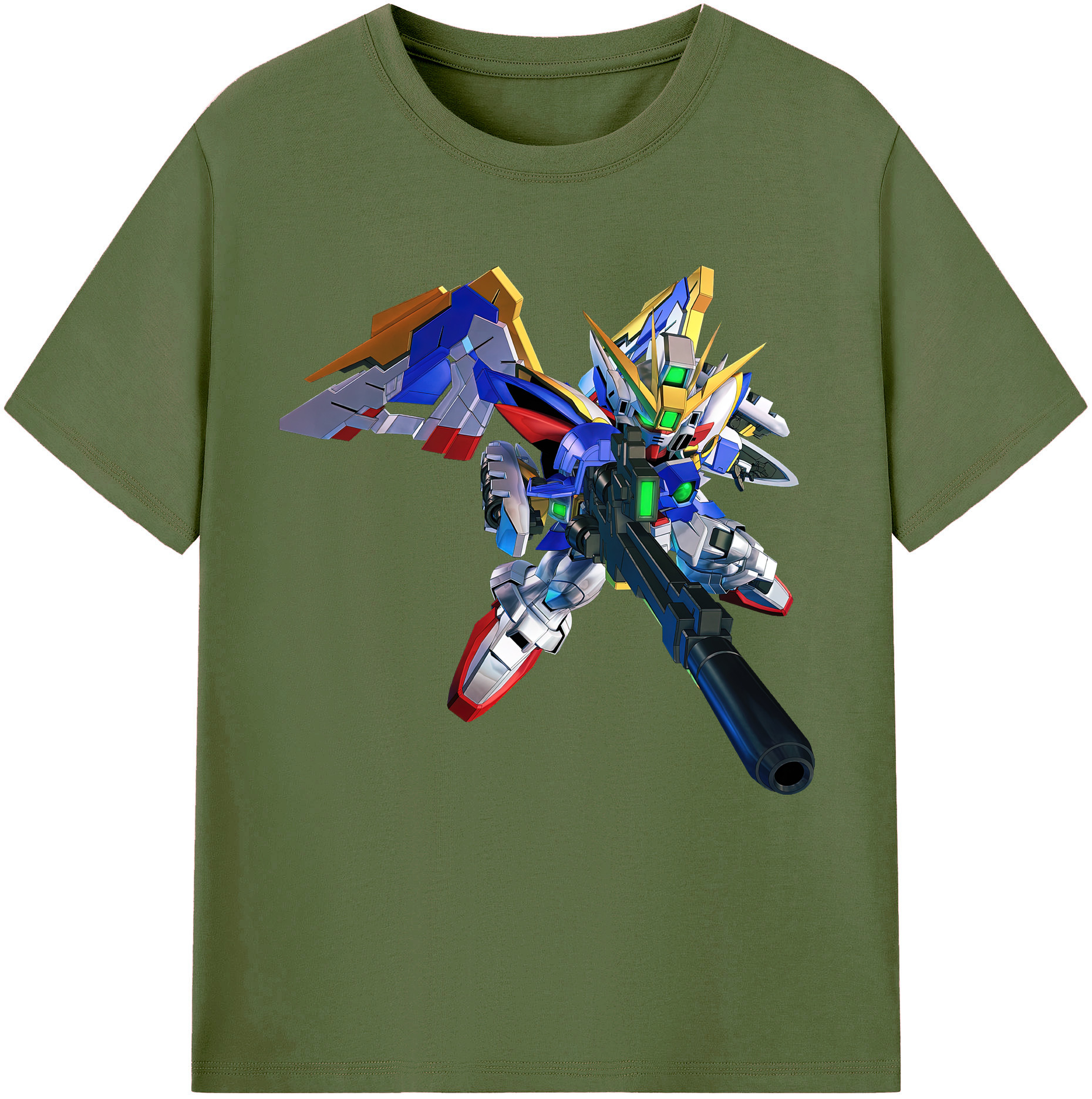 （画像用） 機動戦士ガンダム Mobile Suit Gundam 綿100％半袖Tシャツ（フロントプリント）